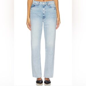 MOTHER Light Blue Straight Leg Jeans